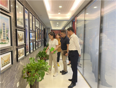 【簡訊】美國Emerson西安產(chǎn)業(yè)園項目管理層到立豪集團考察